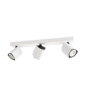 Merusa Strahlerleiste Stahl, Weißaluminium, Schwarz