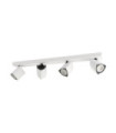 Barre de spots Merusa Acier,Aluminium Blanc, Noir