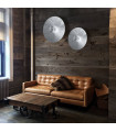 Applique murale MOON blanc mat 1 ampoule