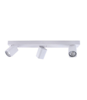 Senova spotlight bar Sandblasted white aluminum