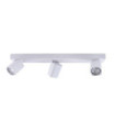 Senova spotlight bar Sandblasted white aluminum
