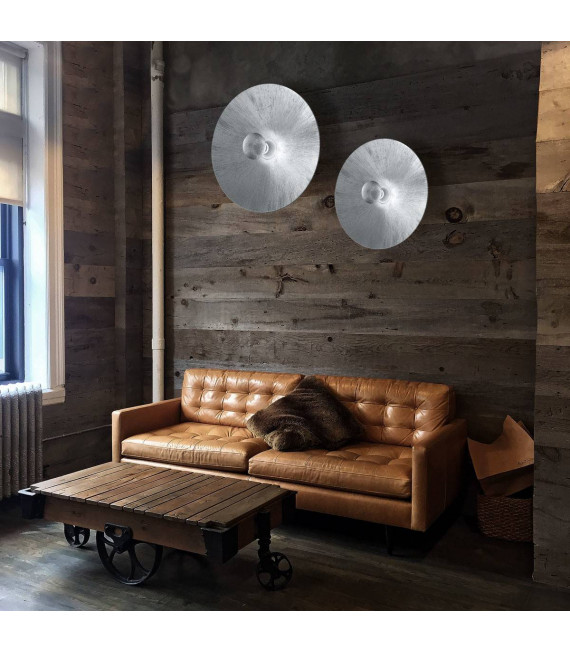 Applique murale MOON blanc mat 1 ampoule