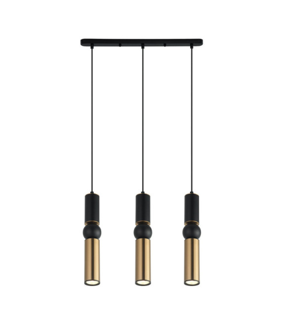 Isidora Pendant Steel, Black Aluminum, Antique Bronze