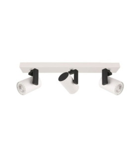 Barre de spots Mola Blanc, Noir