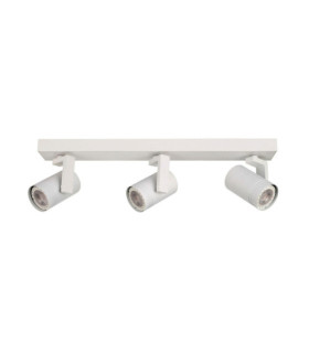 Spiela Spot Bar Acero, Aluminio Blanco