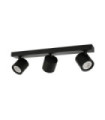 Barre de spots Karlota Acier,Aluminium Noir
