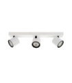 Karlota spotlight bar Steel, White Aluminum, Black