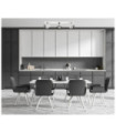 Barre de spots Karlota Acier,Aluminium Blanc, Noir