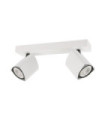Merusa Spotlight Steel, White Aluminum, Black