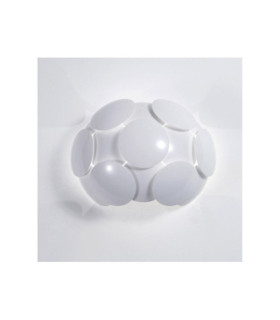 Applique murale Santina Plastique Blanc