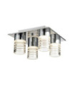 Pixy ceiling light Metal alloy Chrome