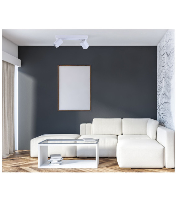 Spot Senova Aluminium Blanc sablé