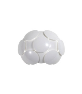 Applique murale Santina Plastique Blanc