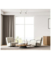 Spotlight Spiela Steel, White Aluminum
