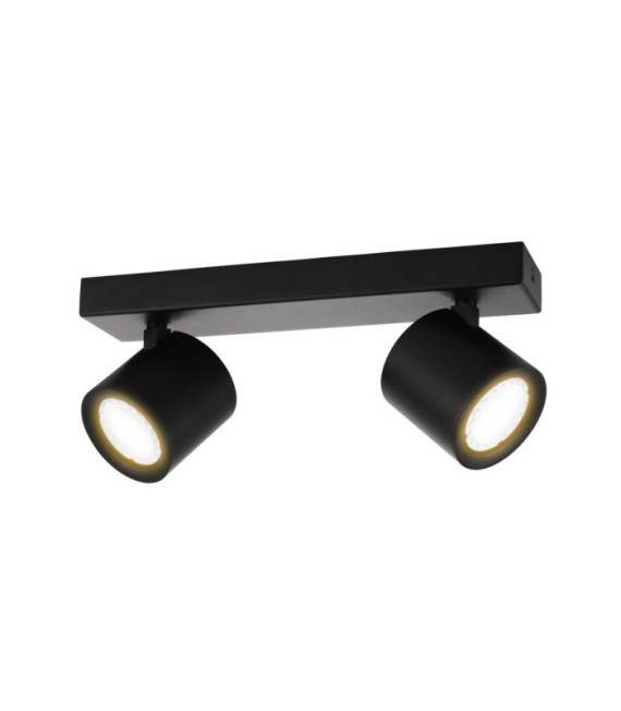 Spot Karlota Acier,Aluminium Noir