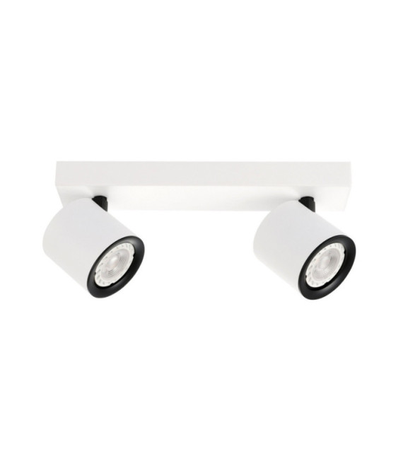 Karlota Foco Acero, Aluminio Blanco, Negro