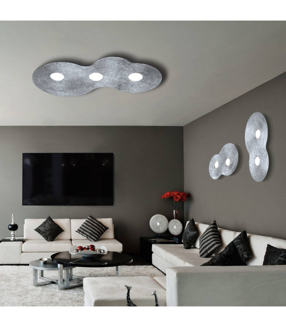 Plafonnier CIRCLE blanc 3 ampoules