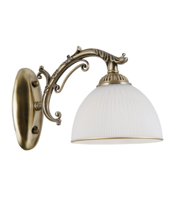 Applique murale Feneza Verre,acier,aluminium Antique Bronze