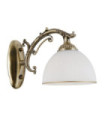 Applique murale Feneza Verre,acier,aluminium Antique Bronze