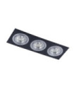 Lampe sur pied extérieur Mooty Alliage métallique Noir