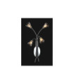 Branch wall light Glass, metal alloy Chrome
