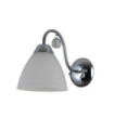 Wall light Stylized Steel Chrome