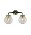 Wall light Industrial Steel Antique Bronze