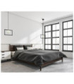 Suspension Grosetta Verre,Acier Noir