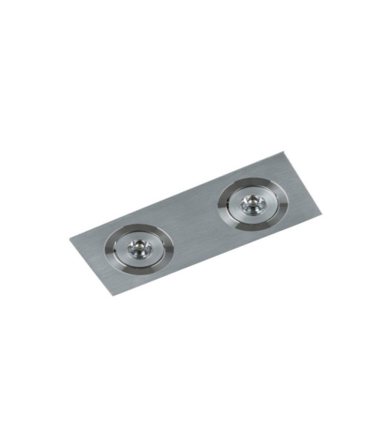 Fiamma recessed downlight Metal alloy Satin finish