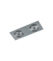 Fiamma recessed downlight Metal alloy Satin finish