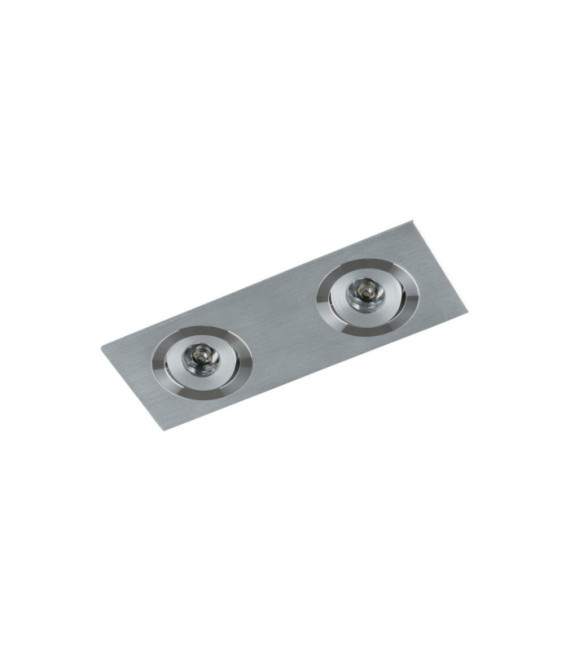 Fiamma recessed downlight Metal alloy Satin finish