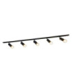 Marvi Spotlight Bar Plastic, Matte Black Steel