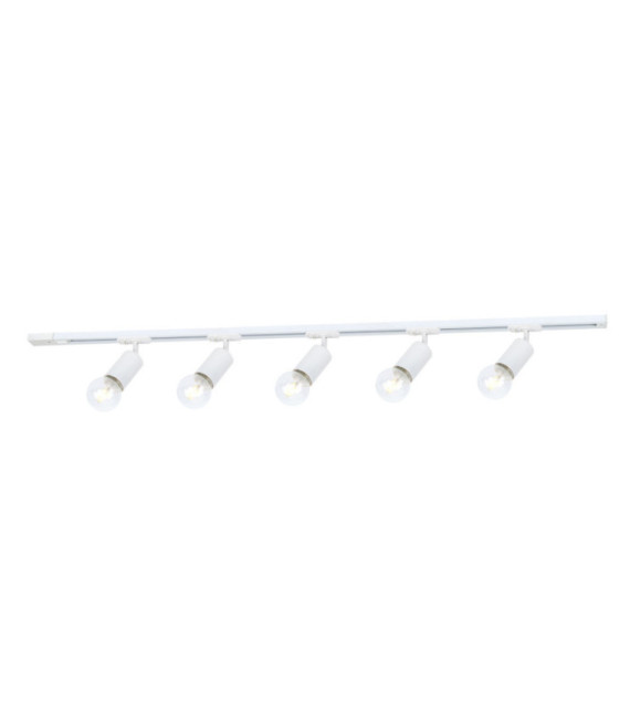Barra faretto Marvi Plastica, acciaio, alluminio Bianco Opaco
