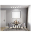 Barre de spots Marvi Plastique,acier,aluminium Blanc Mat