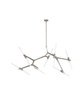 Starck pendant light Glass, steel, aluminum Nickel