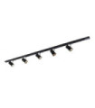 Astley Matte Black Aluminum spotlight bar
