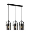 Nanesma Pendant Glass, Black Steel
