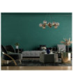 Suspension Montora Verre,Acier Miel Laiton