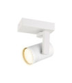 Spot Spiela Acier,Aluminium Blanc