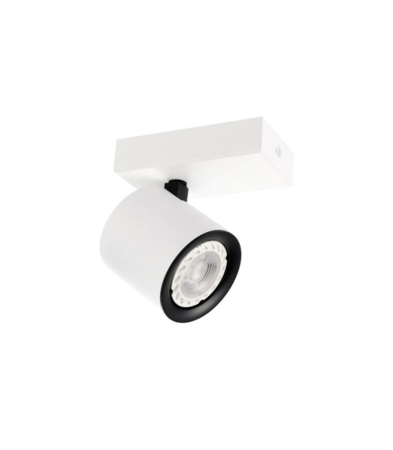 Faretto Karlota Acciaio, Alluminio Bianco, Nero