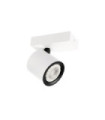 Spot Karlota Acier,Aluminium Blanc, Noir