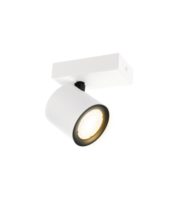 Faretto Karlota Acciaio, Alluminio Bianco, Nero