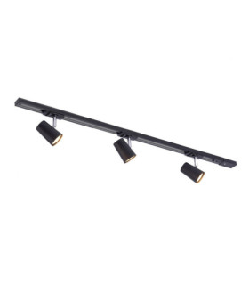 Astley Matte Black Aluminum spotlight bar