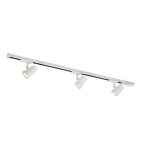 Astley Matte White Aluminum spotlight bar