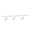 Barre de spots Marvi Plastique,acier,aluminium Blanc Mat