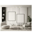 Marvi spotlight bar Plastic, steel, aluminum Matt White