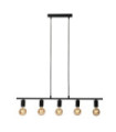 Suspension Odivela Acier Noir