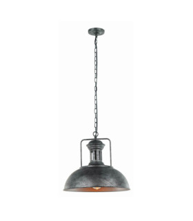 Nadia pendant light Metal alloy Black, Gray