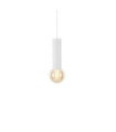 Marvi Pendant Lamp Plastic, Matt White Steel