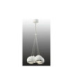 Sferio pendant light Metal alloy White